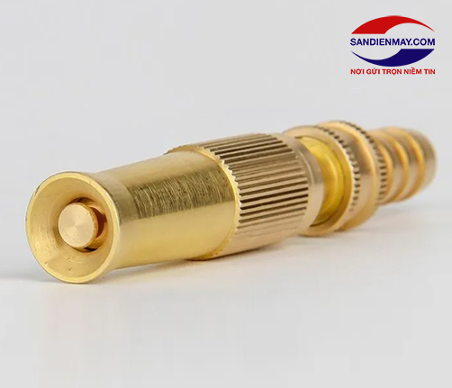 Đầu vòi xịt tăng áp lực nước đồng thau (phi 14,16,20)